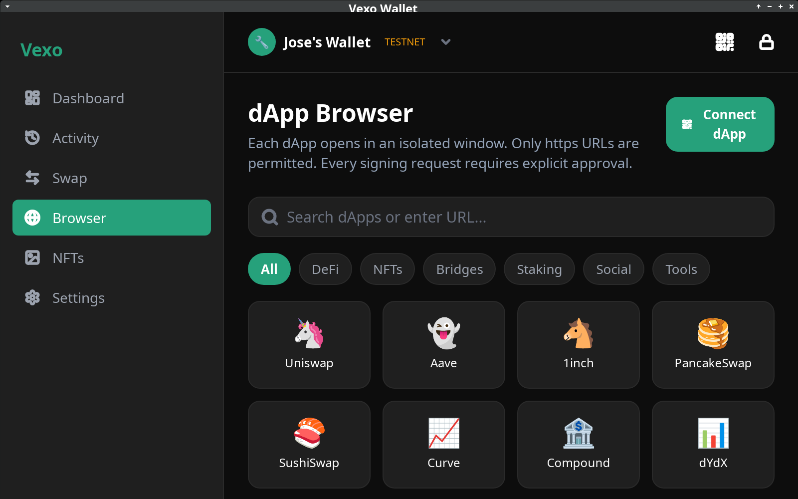 dApp Browser